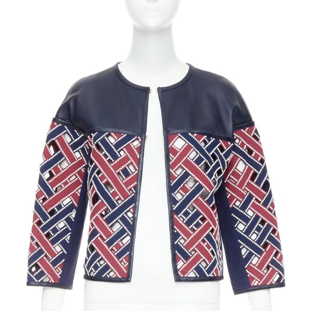 Louis Vuitton 2012 Sequin Leather Jacket